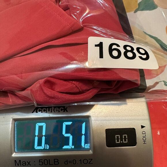 2/$30 Chicos Pink Button Up Tunic Top Size M Roll Tab Office Classic Barbiecore - Picture 9 of 9